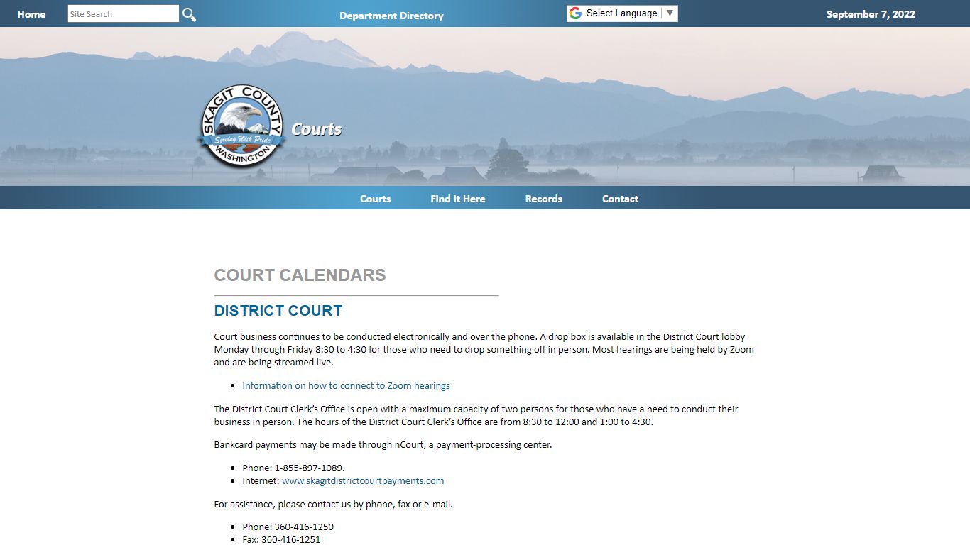 Skagit County Courts